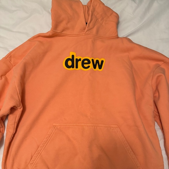 drew house mascot secret hoodie in peach - Picture 1 of 5